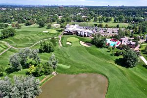 Cherry Hills 18th Approach Aerial
